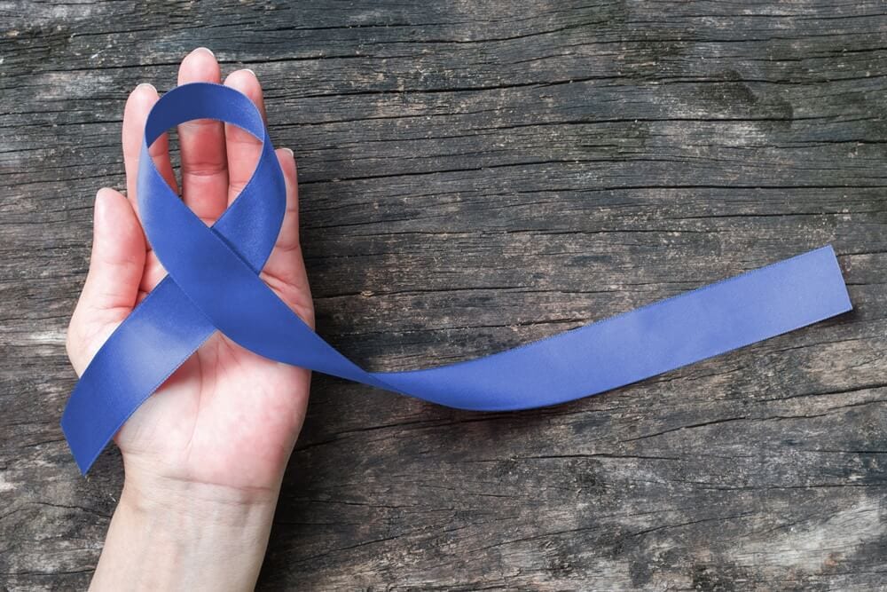 oral cancer -blue-ribbon